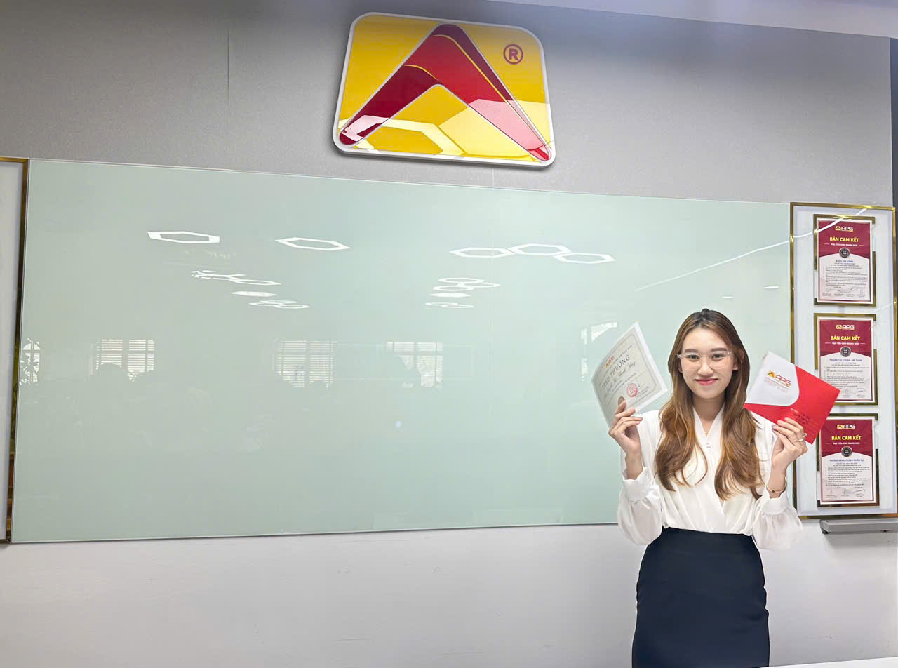 Ms. Thủy Giải nhất cuộc thi "Người APGCONS tự hào về APGCONS"