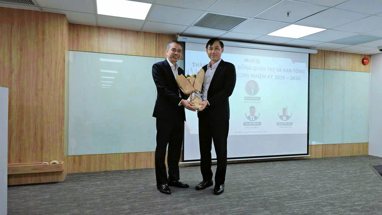Lễ công bố Hội đồng Quản trị và Ban Tổng Giám đốc APGCONS nhiệm kỳ 2025 - 2030