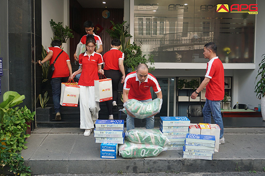 APGCONS lan tỏa yêu thương tại chùa Kỳ Quang 2