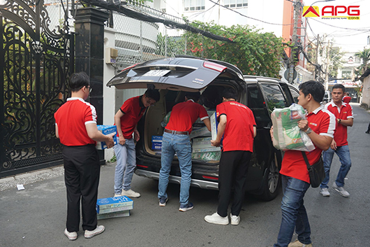 APGCONS lan tỏa yêu thương tại chùa Kỳ Quang 2