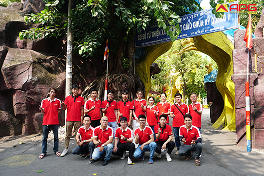 APGCONS lan tỏa yêu thương tại chùa Kỳ Quang 2