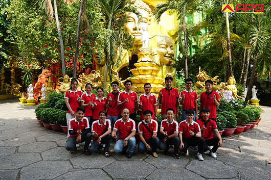 APGCONS lan tỏa yêu thương tại chùa Kỳ Quang 2
