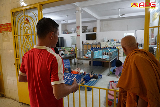 APGCONS lan tỏa yêu thương tại chùa Kỳ Quang 2