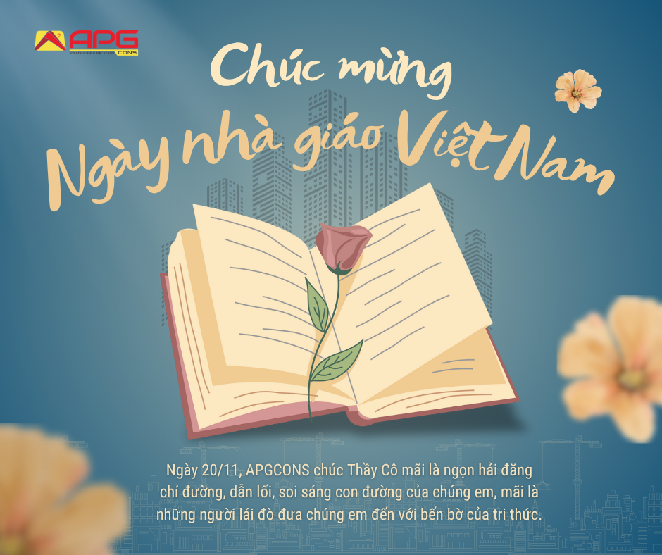 APGCONS KÍNH CHÚC MỪNG NGÀY NHÀ GIÁO VIỆT NAM 20/11