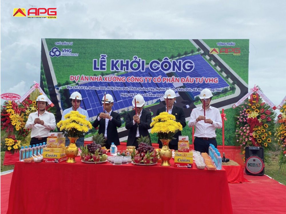 LỄ KHỞI CÔNG DỰ ÁN VHG01