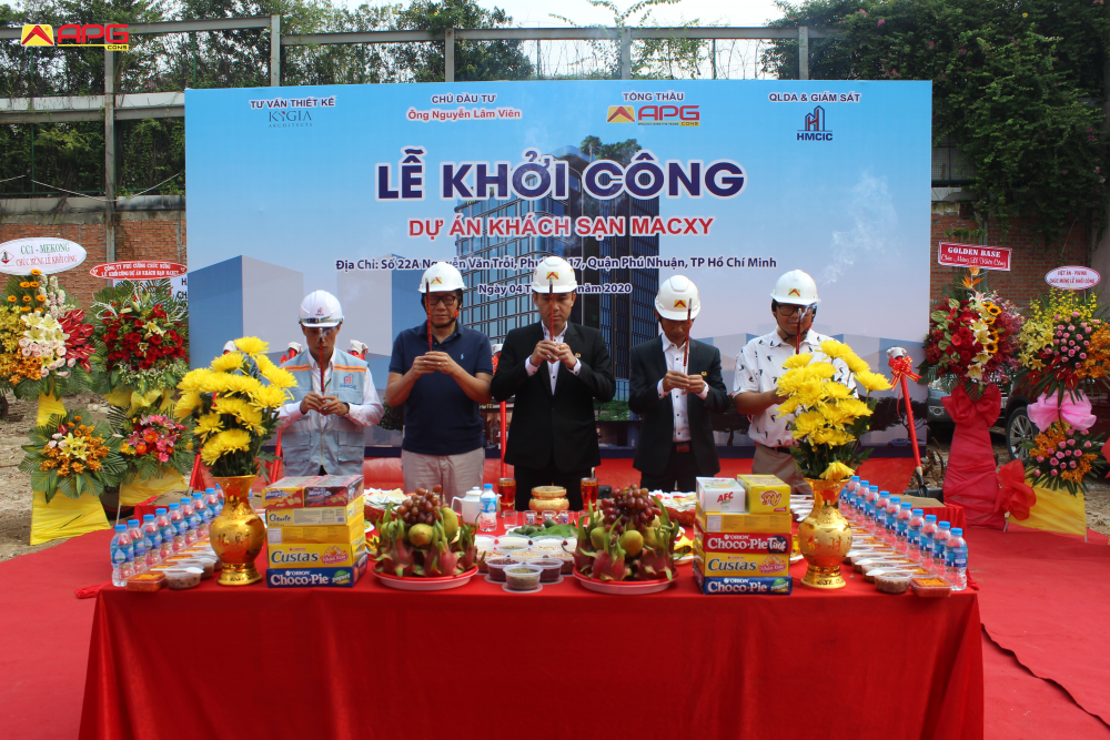 LỄ KHỞI CÔNG DỰ ÁN “KHÁCH SẠN MACXY”