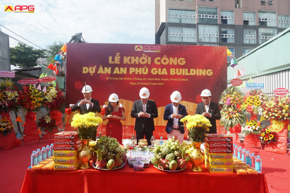 LỄ KHỞI CÔNG DỰ ÁN “TÒA NHÀ AN PHÚ GIA”