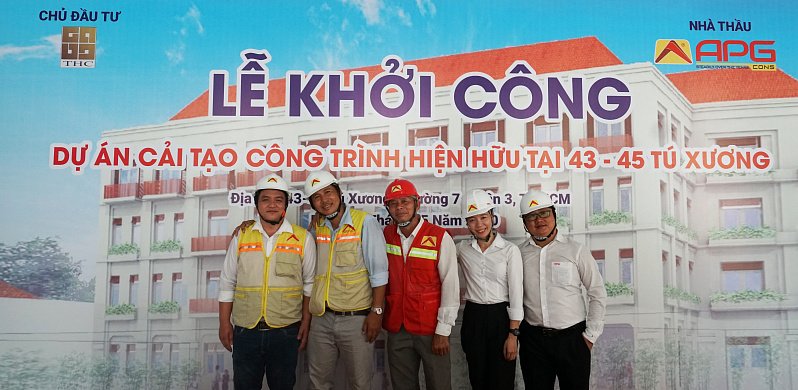 CHÀO MỪNG KỈ NIỆM 130 NĂM NGÀY SINH BÁC HỒ KÍNH YÊU, APGONS KHỞI CÔNG DỰ ÁN TẠI QUẬN 3