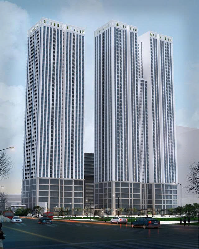 Trung tâm thương mại - Văn phòng - Chung cư cao tầng Hesco